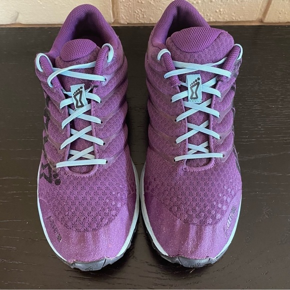 Inov8 Womens Shoes F-lite 195 Roclite Purple Running Cross Trainers Fitness 10.5 - Picture 3 of 6